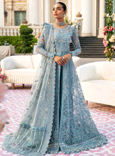 Gulaal Embroidered Organza Unstitched 4 Piece Suit - GL23W GL-WU-23V1-03 ALEEN